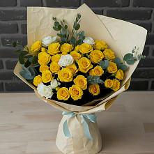 Букет цветов из:  Розы в Алтайском