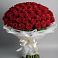 Букет 101 Красная роза Блэк Мэджик в Алтайском