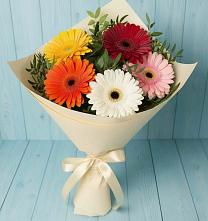 Букет цветов из:  Герберы в Алтайском