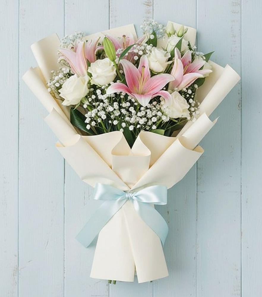 Букет цветов из: Лилии в Алтайском