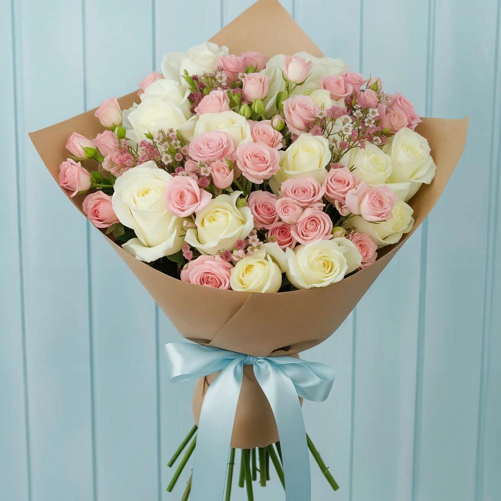 Букет цветов из: Розы в Алтайском