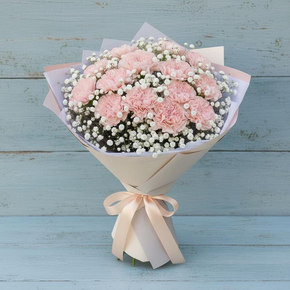 Букет цветов из: Гвоздики в Алтайском