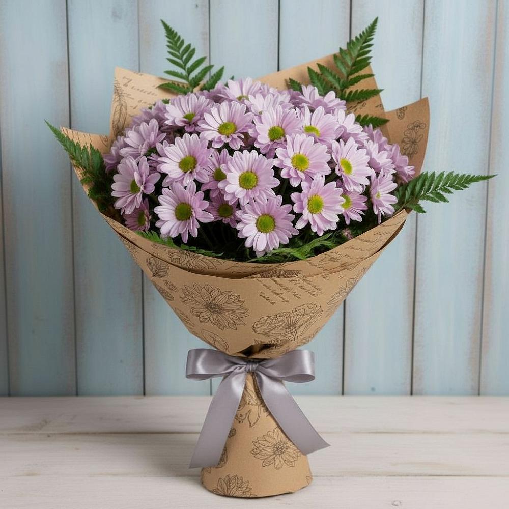 Букет цветов из: Хризантемы в Алтайском