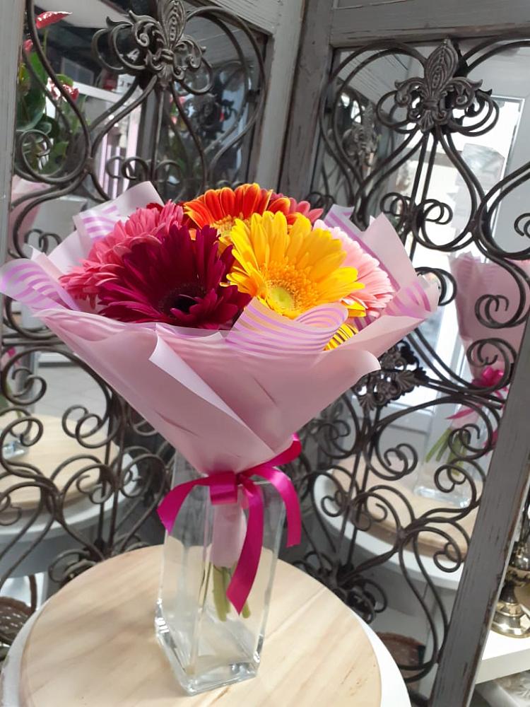 Букет цветов из: Герберы в Алтайском