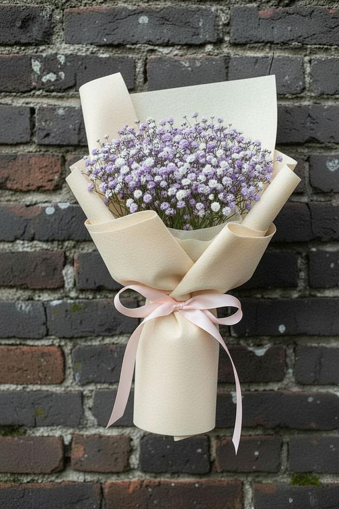 Букет цветов из: Гипсофила в Алтайском