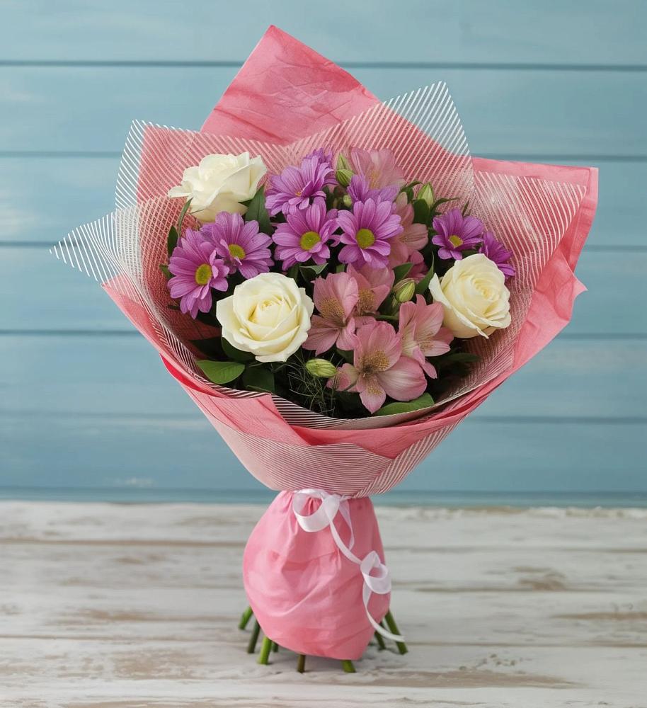 Букет цветов из: Герберы в Алтайском