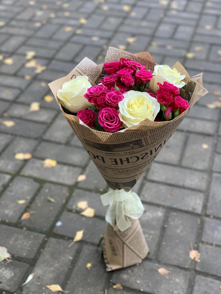 Букет цветов из: Розы в Алтайском